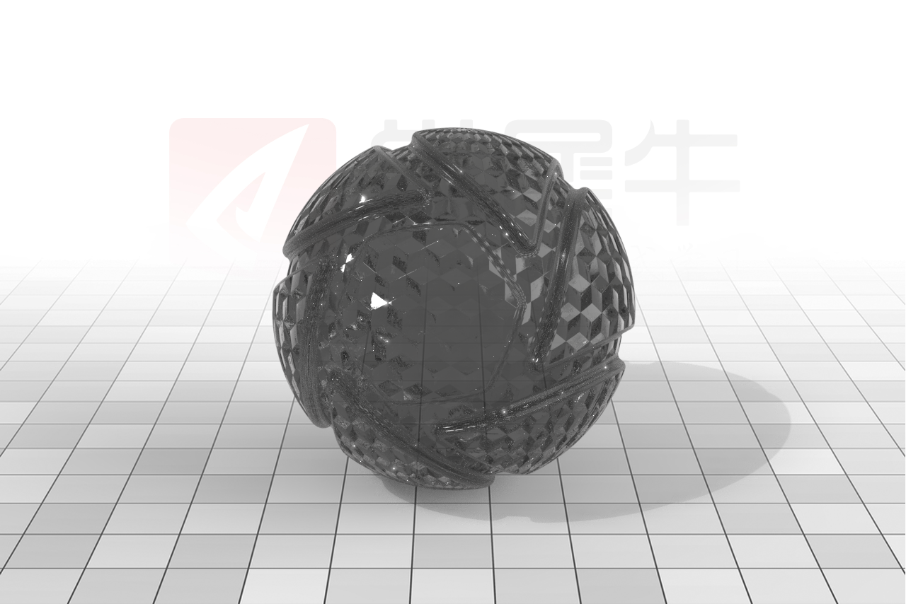 立方纹黑色玻璃材质.png