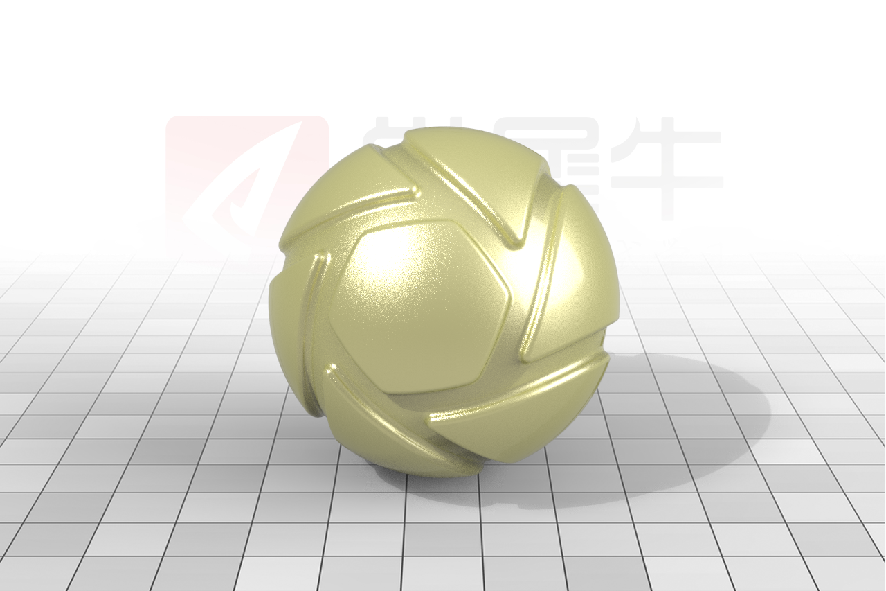 浅橄榄色金属颗粒车漆材质.png